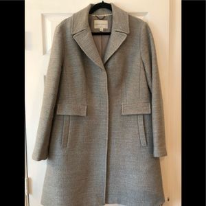 Banana Republic Women’s Wool Coat - Grey Sz: XL